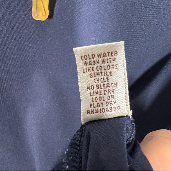 The Tailored Sportsman Womens Size Large Navy Blue Quarter Zip Long Sleeve Shirt - Picture 11 of 14